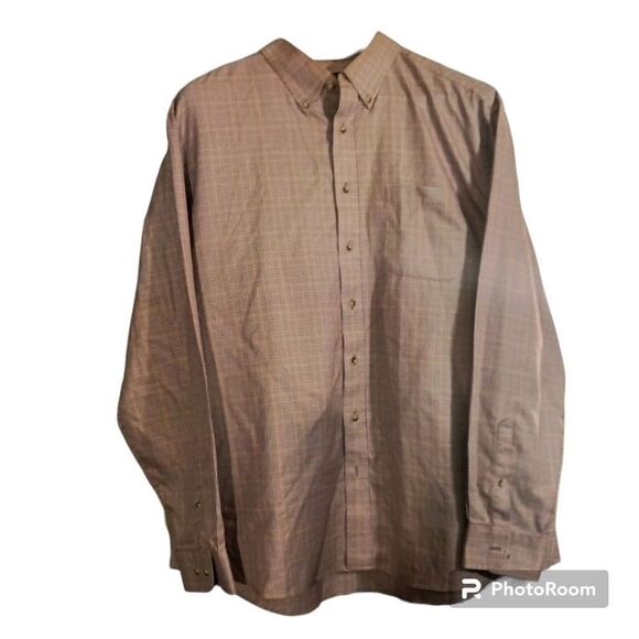 Jos. A. Bank 100% Cotton Travelers Long Sleeve Button Up Shirt Bundle 17… - Picture 4 of 6
